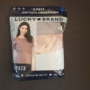 Lucky brand t-shirts 3 pack.